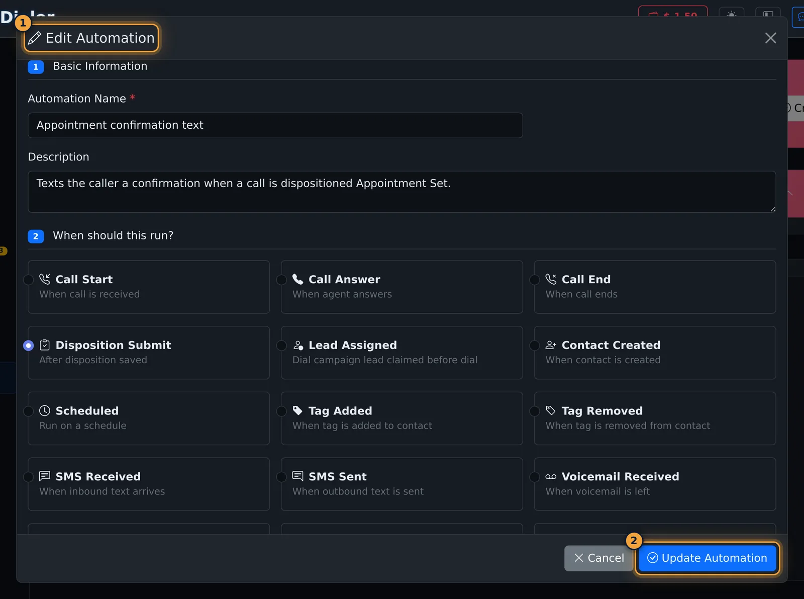 Edit Automation