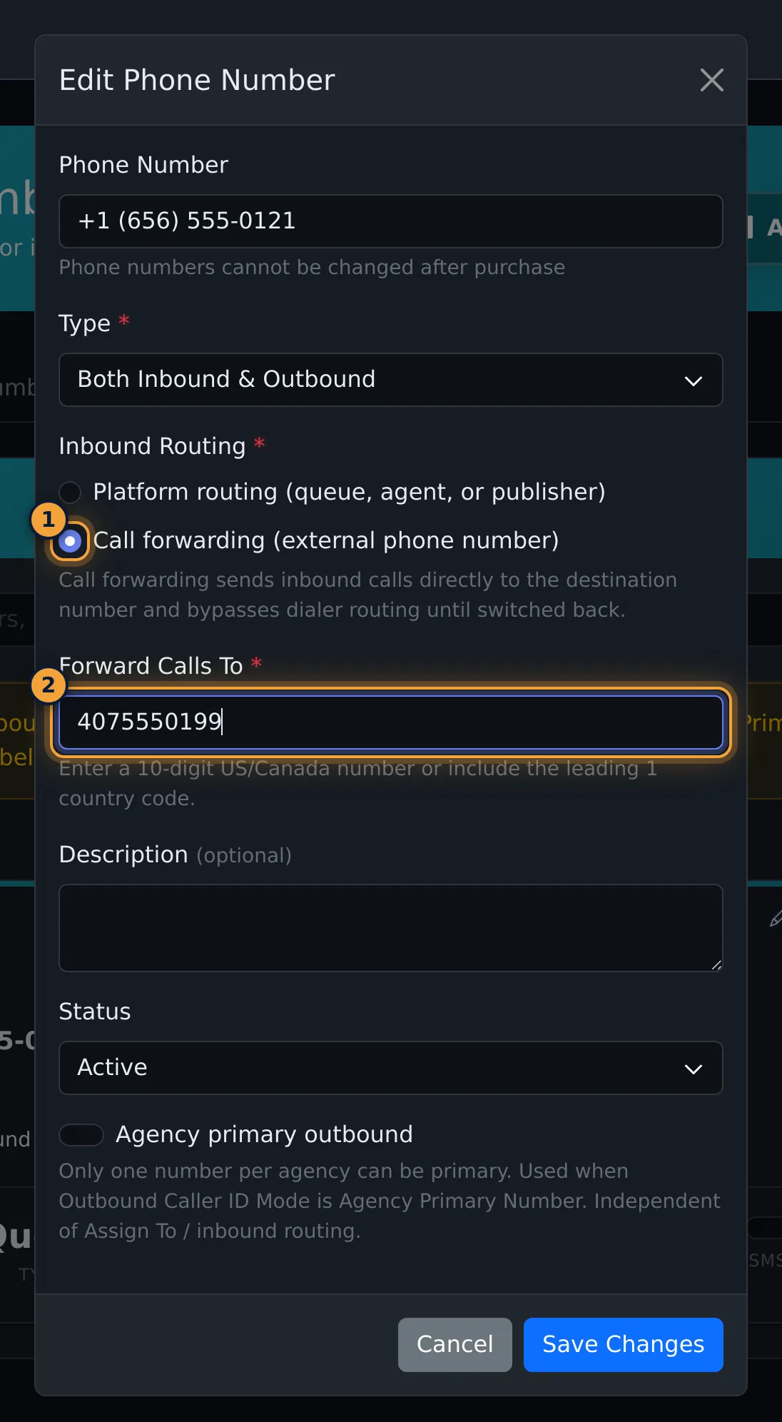 Call forwarding